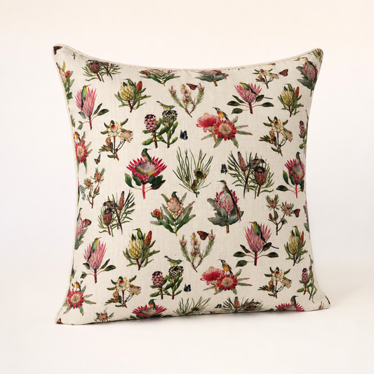 Cape Fynbos Botanical Cushion