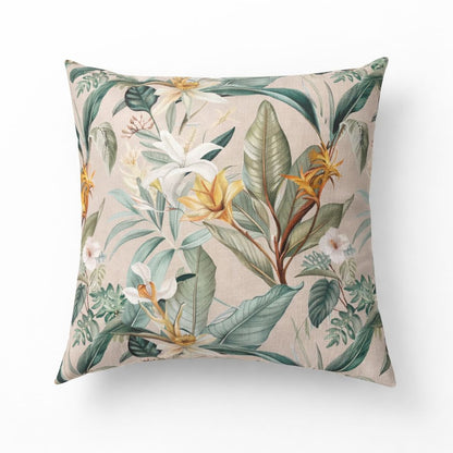 Tropical Lily Cushion - product front view