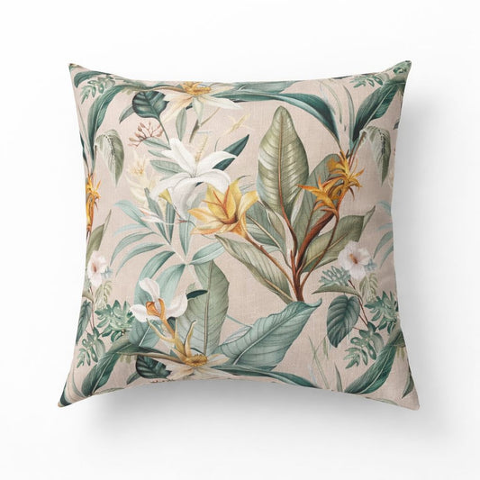 Tropical Lily Cushion - product front view