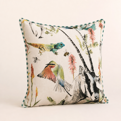 Aloe & Oryx Cushion